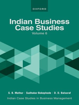 cover image of Indian Business Case Studies Volume VI